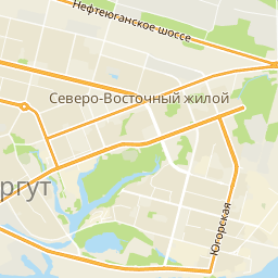 Карта Яндекс Сургут
