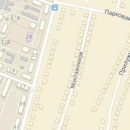 Карта курск парковая