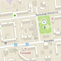 Конева 17 старый оскол карта