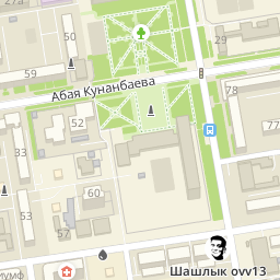 Карта улиц кокшетау