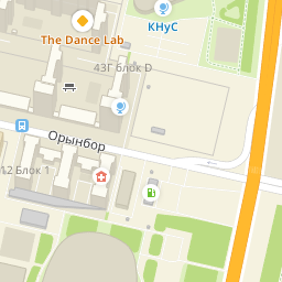 Карта есильский район астана