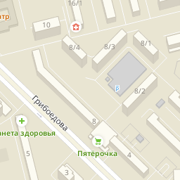 Сургут карта больница