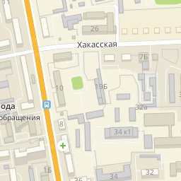 Хакасская 167 абакан карта